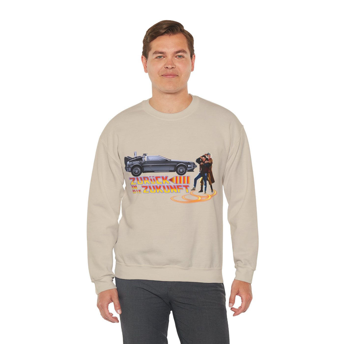 Retro Movie Sweatshirt - Back to the Future unisex