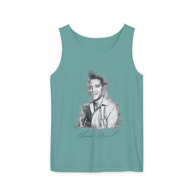 Tank Top - Elvis Presley Inspired Vintage Design