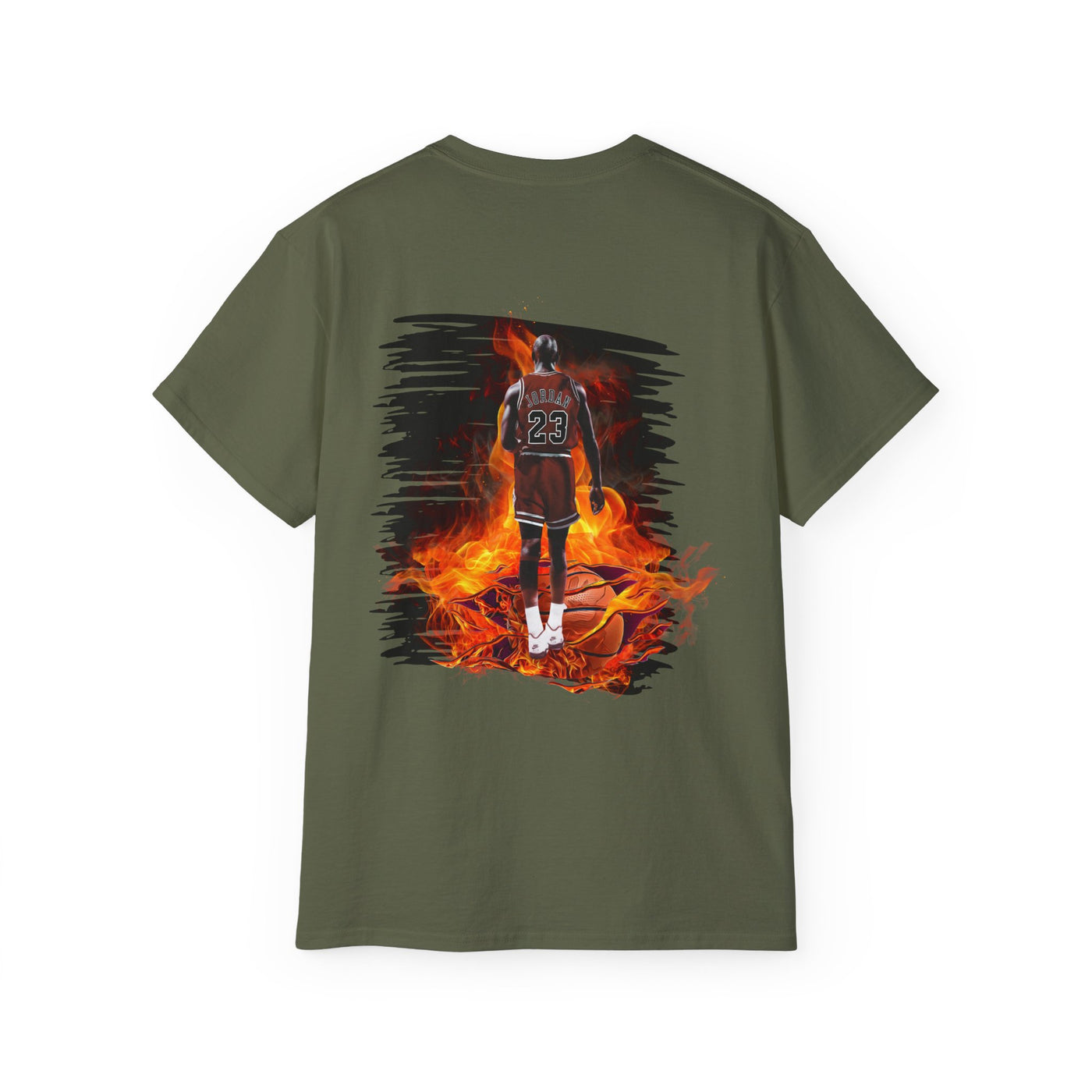 Basketball Jordan, Cool Sports Shirt, Unisex Cotton T-Shirt
