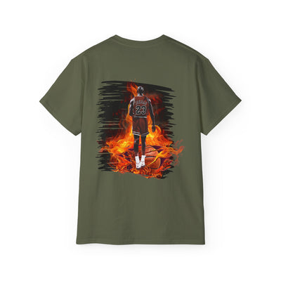 Basketball Jordan, Cool Sports Shirt, Unisex Cotton T-Shirt