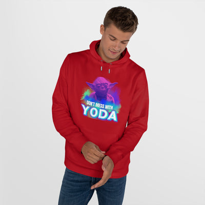 Don't Mess With Yoda Hooded Sweatshirt - starwars