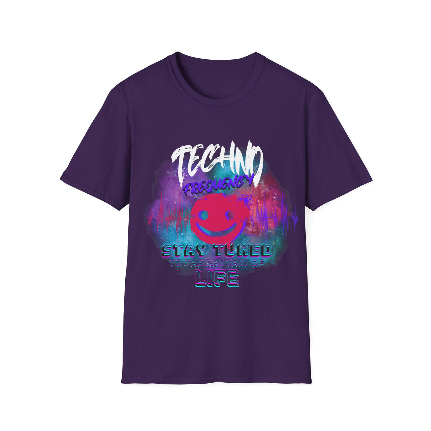 Techno Vibe Unisex T-Shirt | Stay Tuned to the Rhythum of Life