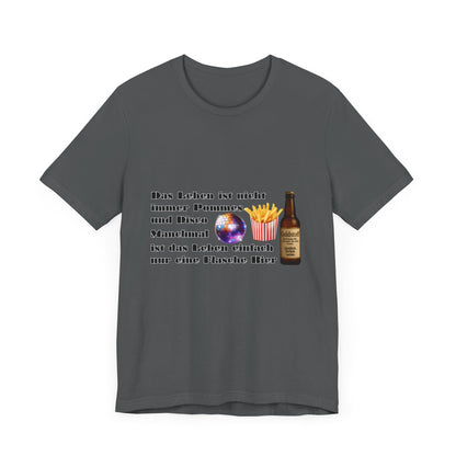 Pommes, Disco & Bier Shirt- Unisex