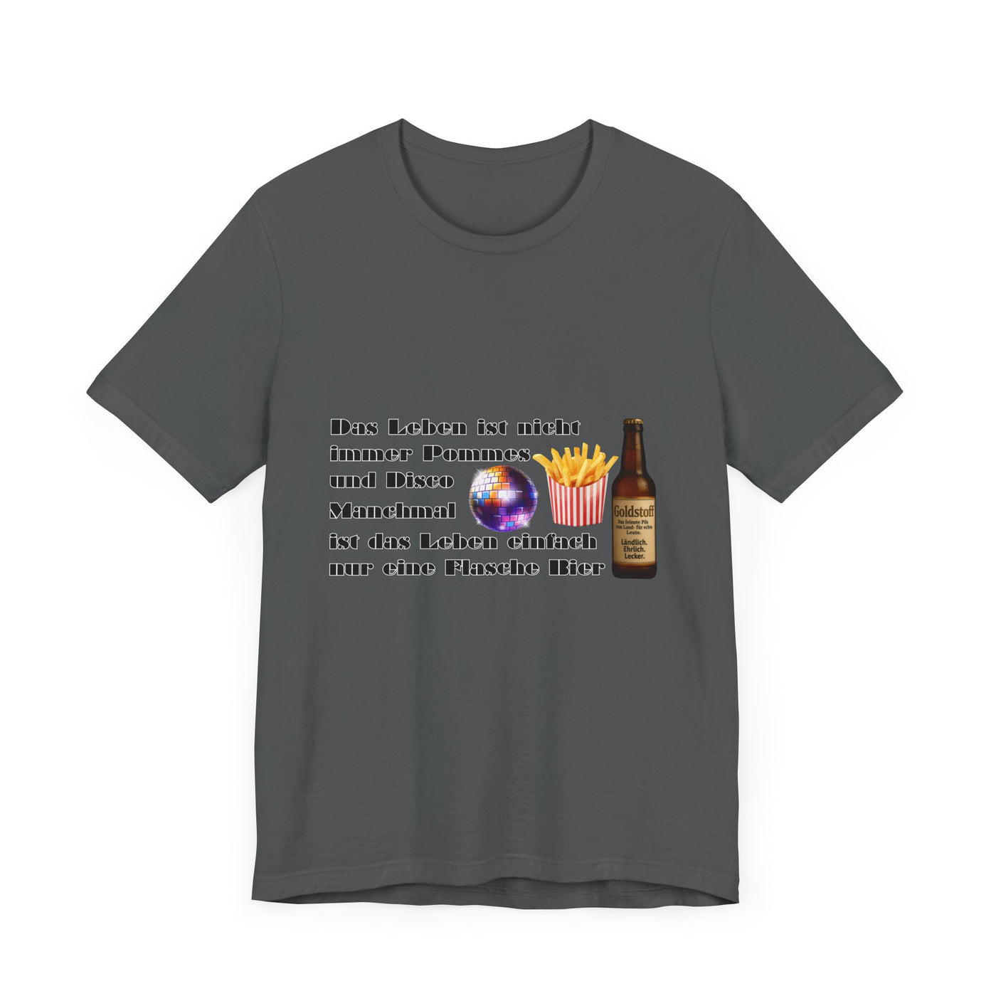 Fries, Disco &amp; Beer Shirt- Unisex