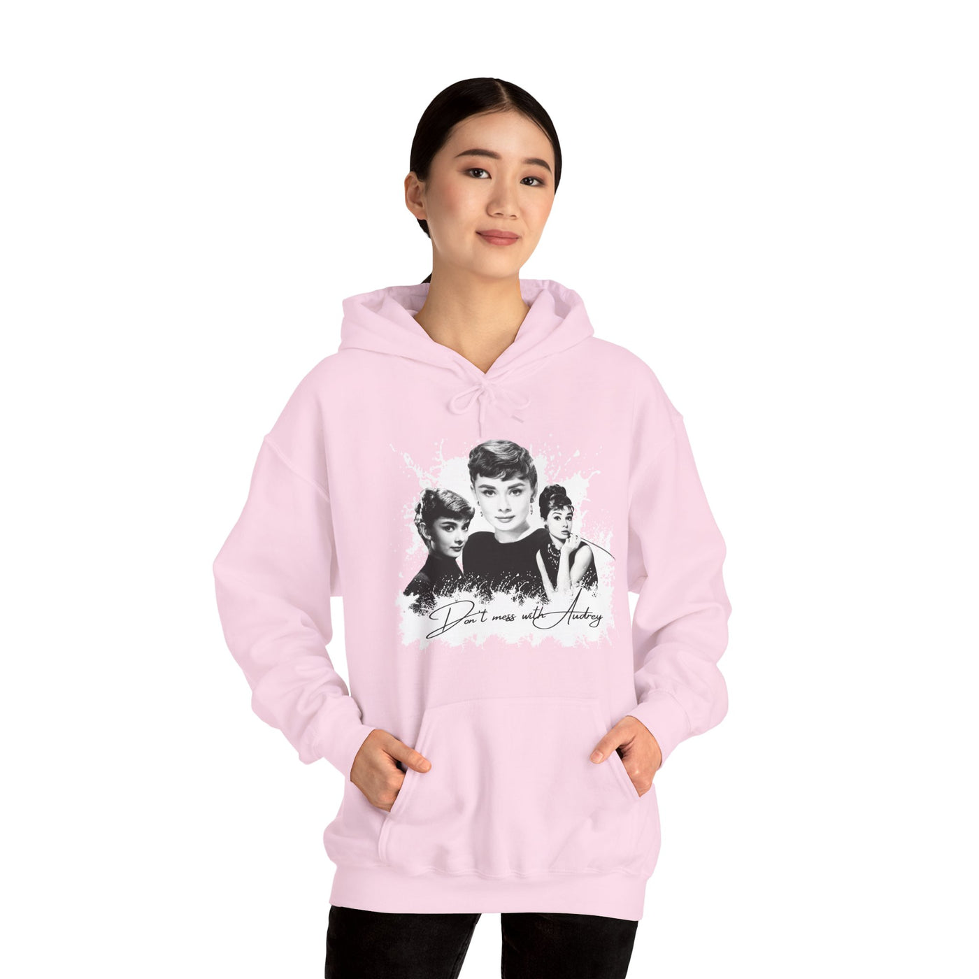 Retro Audrey Hepburn Hoodie - Classic Style