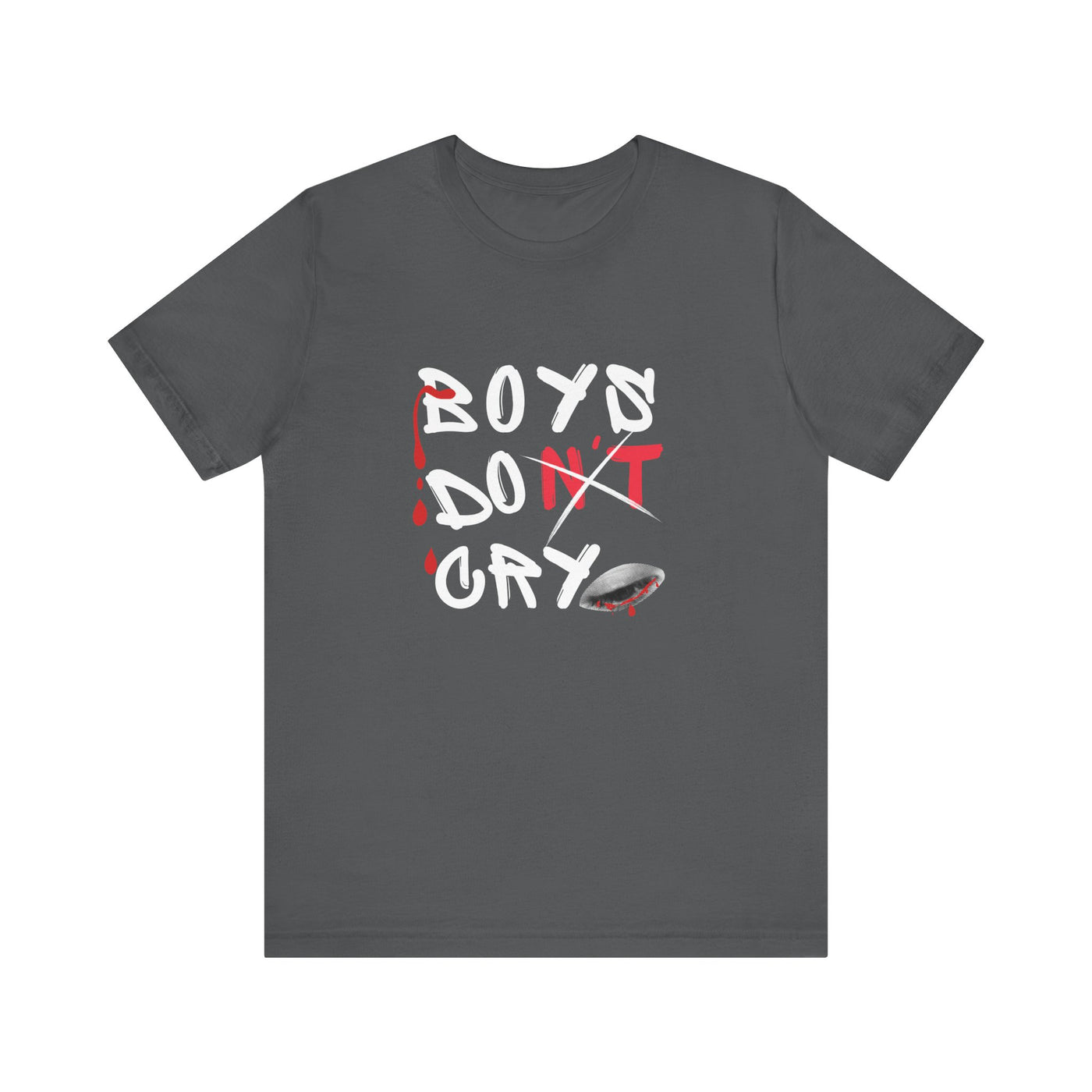 Boys Don't Cry for Men, Casual T-shirt