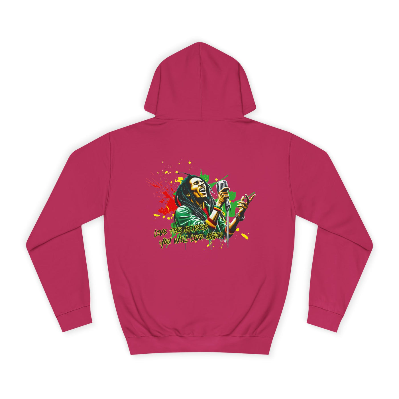 Live for others B  o  b   M a r l e y Hoodie