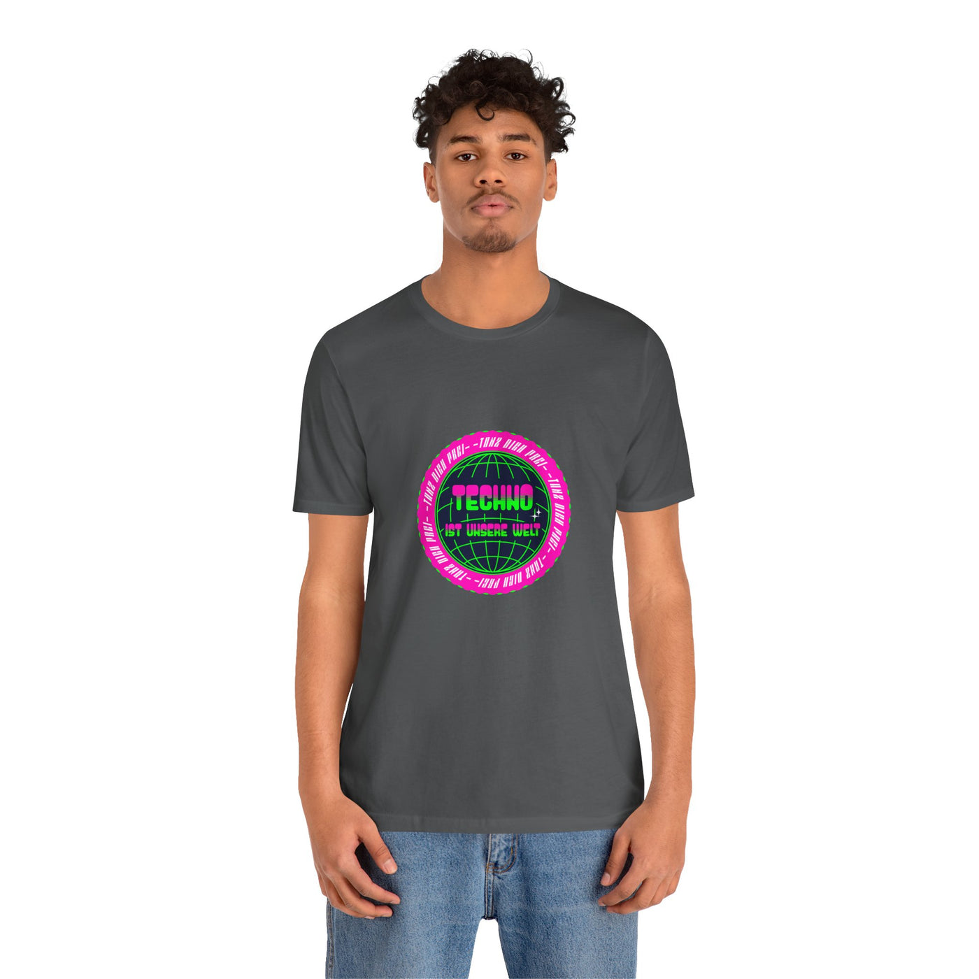 Tanz dich frei - Retro Techno Vibe Unisex Tee, Dance Party Shirt, Gift for Ravers, Festival Fashion,