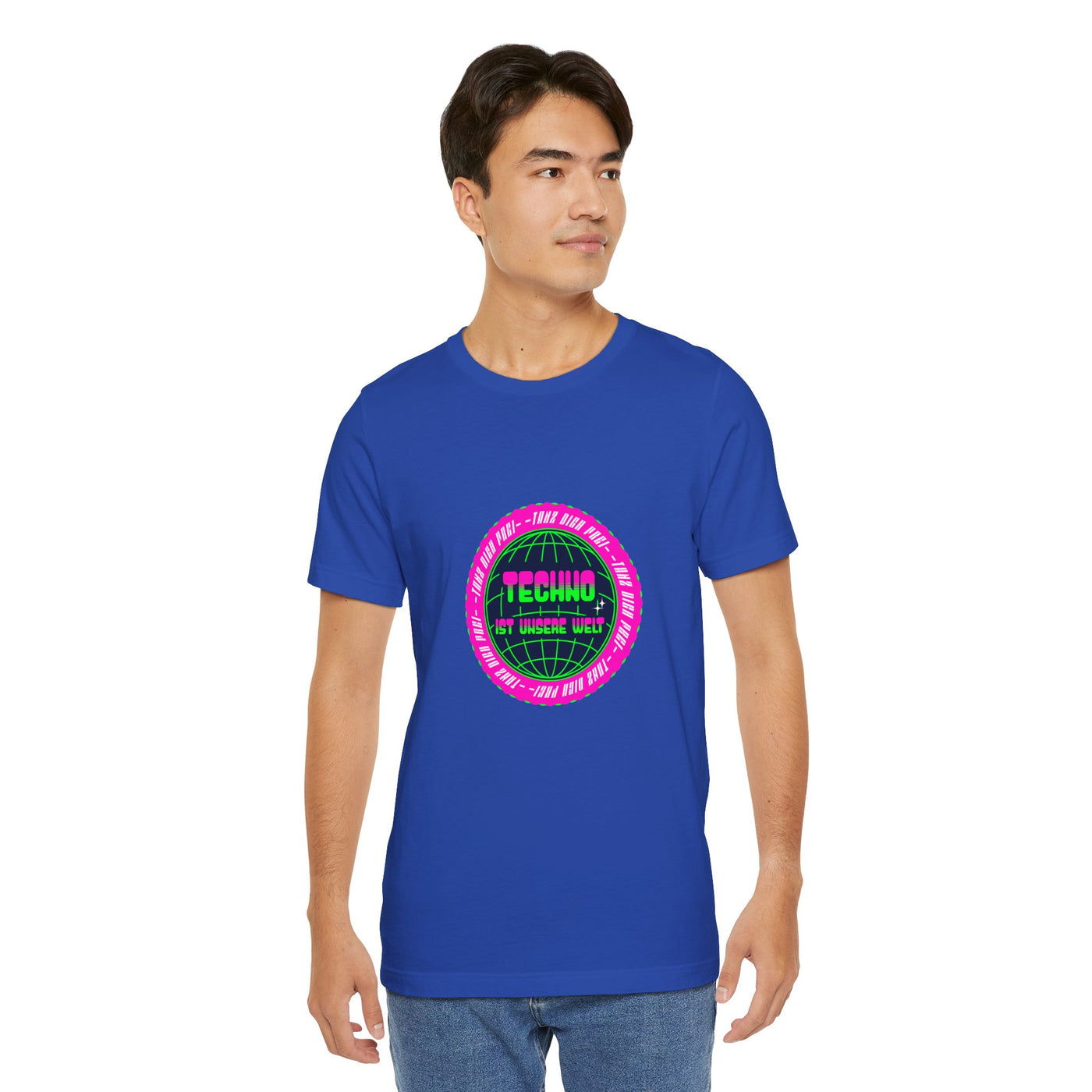 Tanz dich frei - Retro Techno Vibe Unisex Tee, Dance Party Shirt, Gift for Ravers, Festival Fashion,