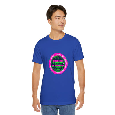 Tanz dich frei - Retro Techno Vibe Unisex Tee, Dance Party Shirt, Gift for Ravers, Festival Fashion,