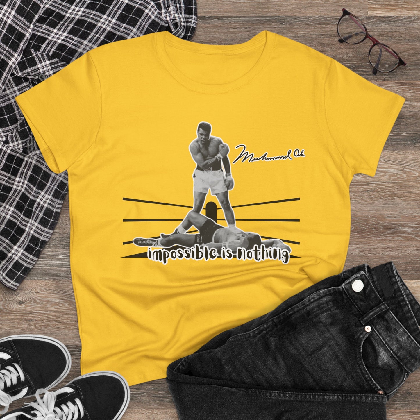 Women's nothing impossible Muhammad Ali