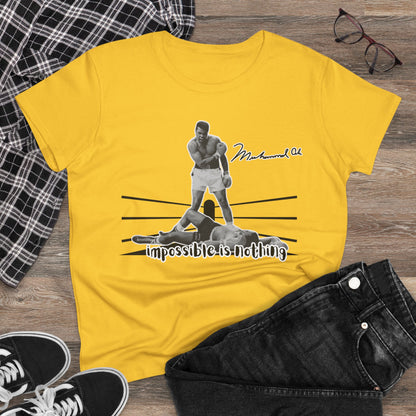 Women's nothing impossible Muhammad Ali