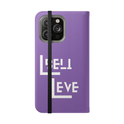 Handyhülle - inspirational Flip Case - 'Believe in You' Phone Cover