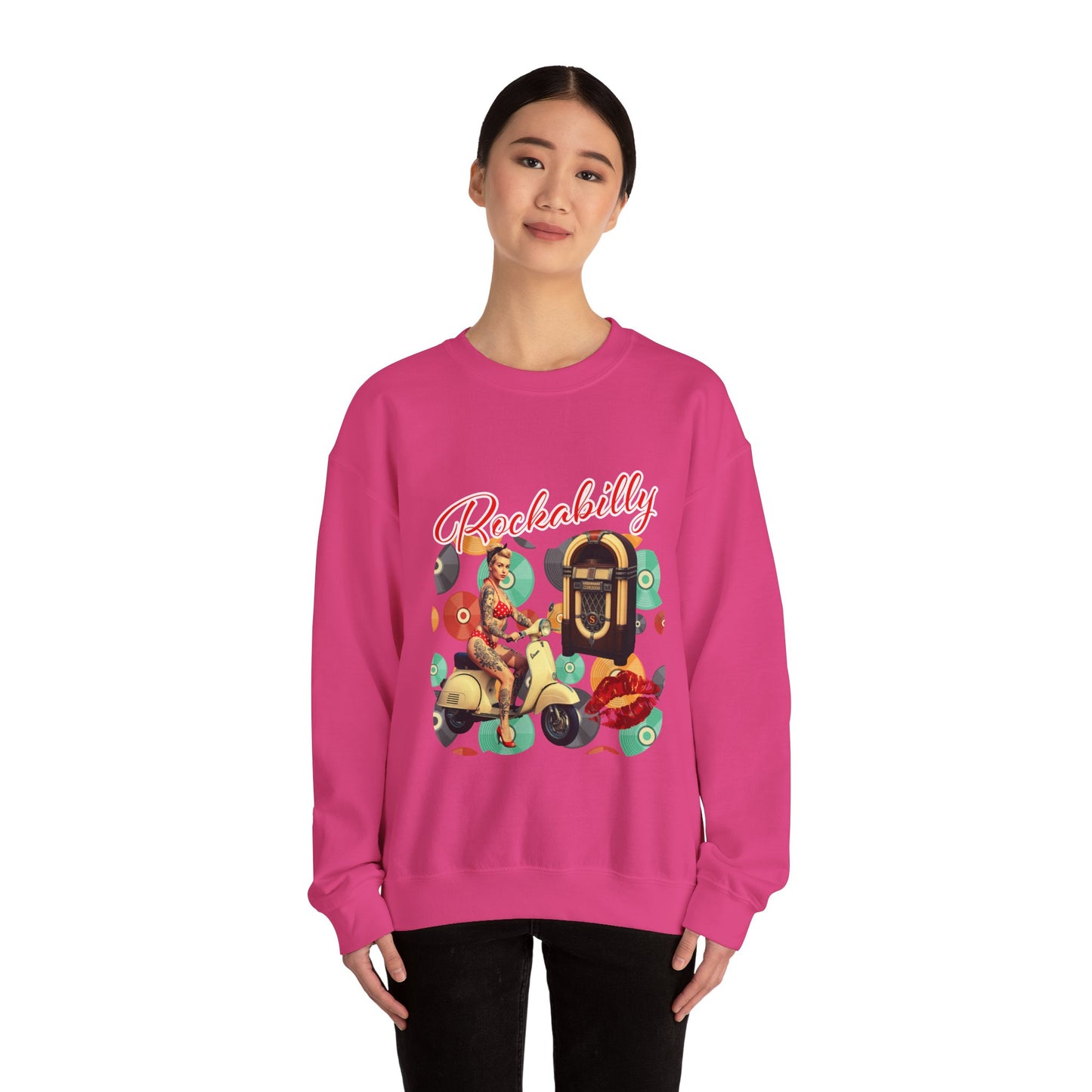 RockabillyHeavy Blend Sweatshirt | Vintage vibe