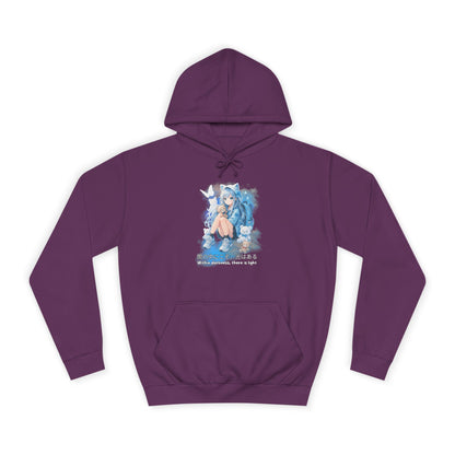 Hoodie, Anime Sweatshirt "Within darkness there is a light"