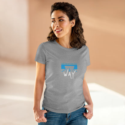 Empowering Quote Tee - You Can Go Your Own Way, Inspirational Shirt, Women's Motivational Cotton T-Shirt, Gift for Her, Casual Wear