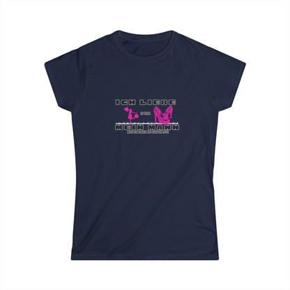 Ich Liebe Mein Mann - Unisex Jersey Short Sleeve Tee, Romantic German Love Shirt