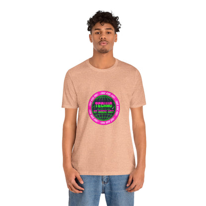Tanz dich frei - Retro Techno Vibe Unisex Tee, Dance Party Shirt, Gift for Ravers, Festival Fashion,
