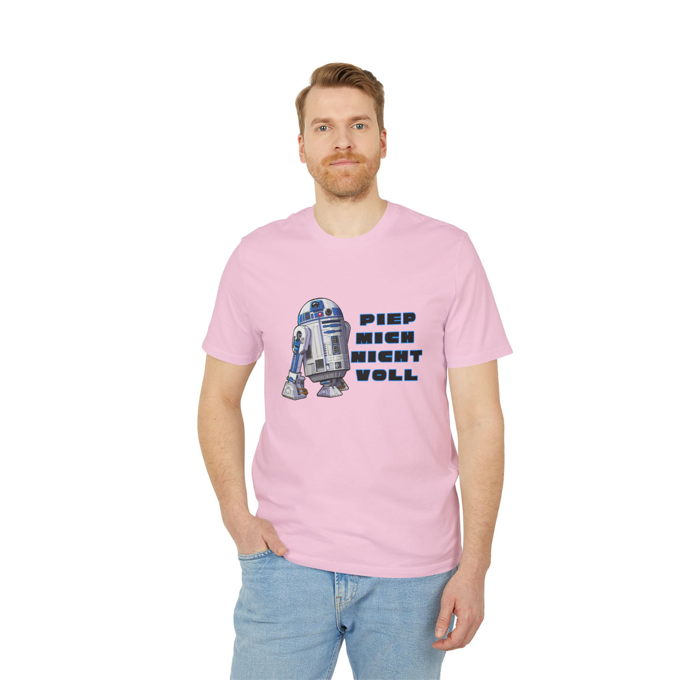 Unisex R2-D2 Graphic T-Shirt - "Piep mich nicht voll"