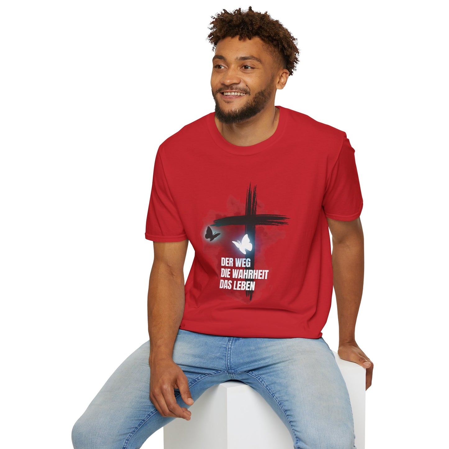Faith-Inspired Unisex Softstyle T-Shirt – Spiritual, Jesus, Christian,