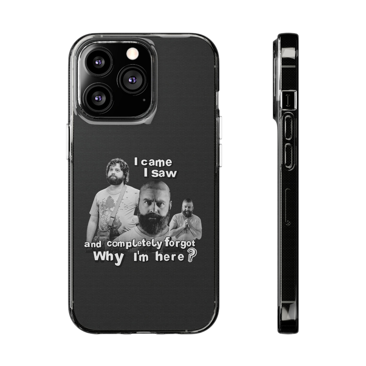 I Came, I Saw & Forgot, Alan Hangover -  Funny Phone Case  - Handyhülle -