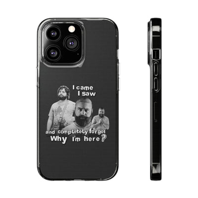 I Came, I Saw & Forgot, Alan Hangover -  Funny Phone Case  - Handyhülle -