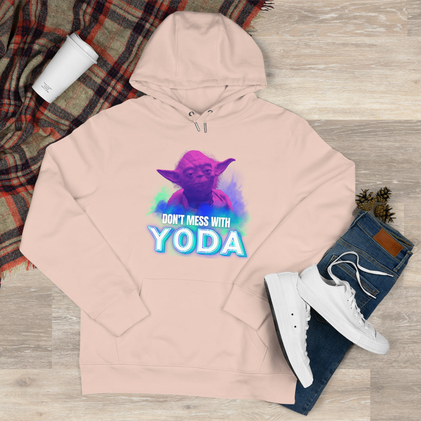 Don't Mess With Yoda Hooded Sweatshirt - starwars