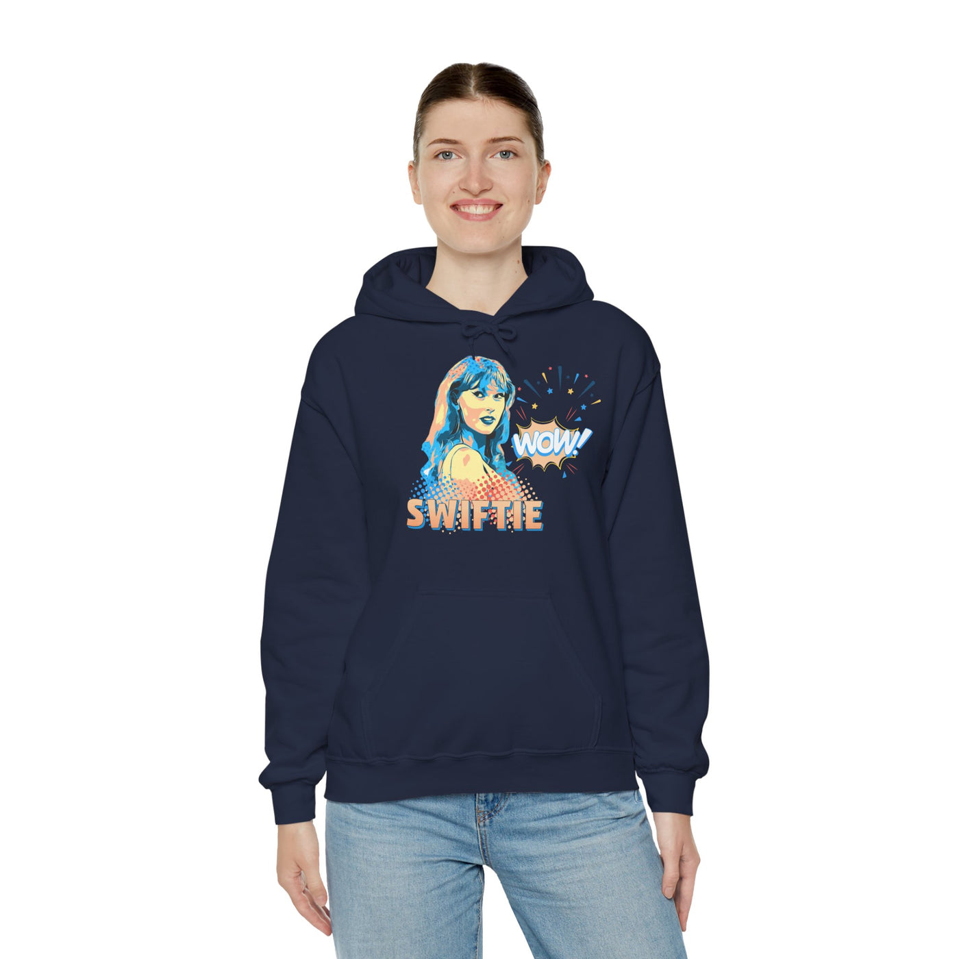 'SWIFTIE WOW' Unisex Heavy Blend™ Hooded Sweatshirt - Perfect Gift for Fans 