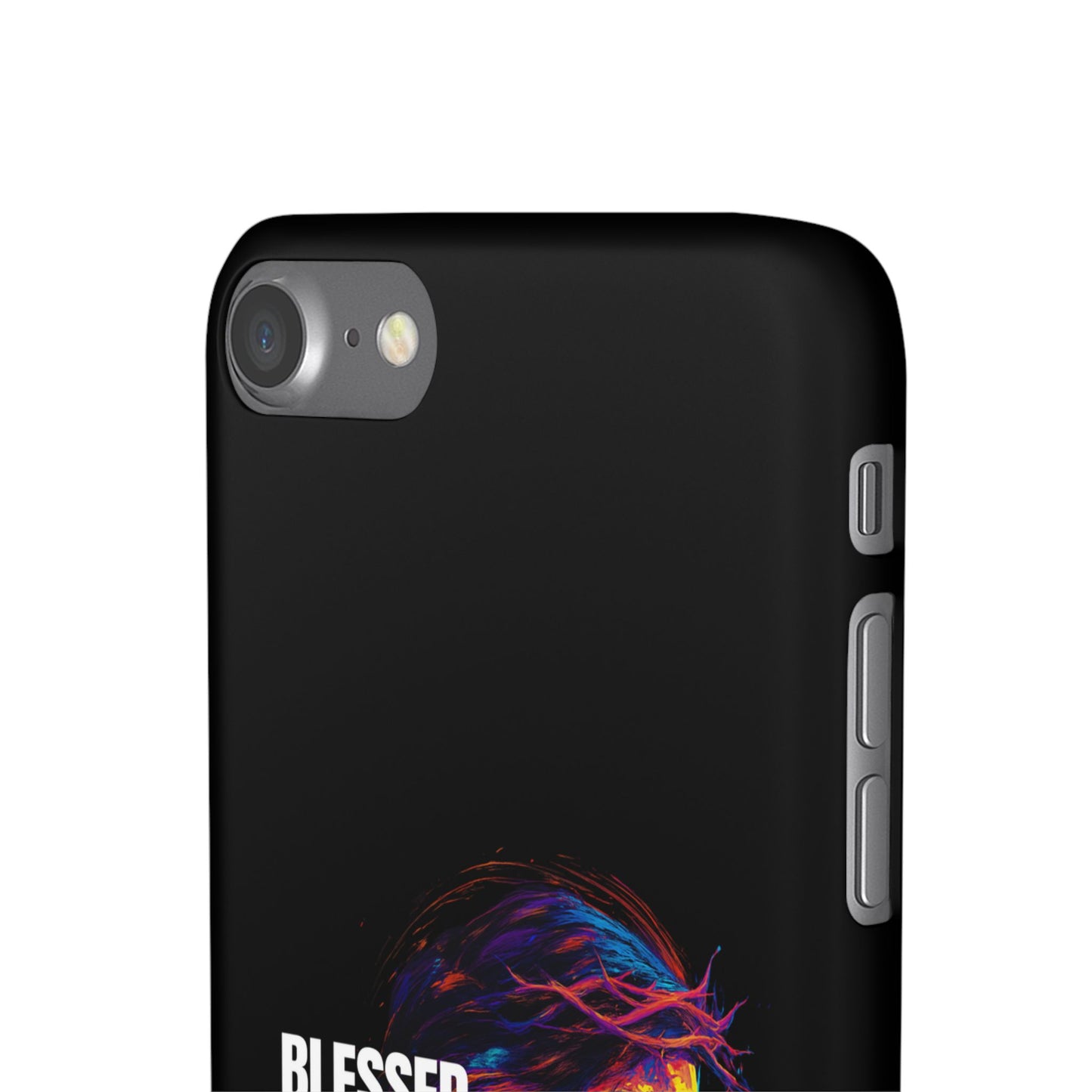 Blessed Saved Loved -  Snap Case Handyhülle - Jesus