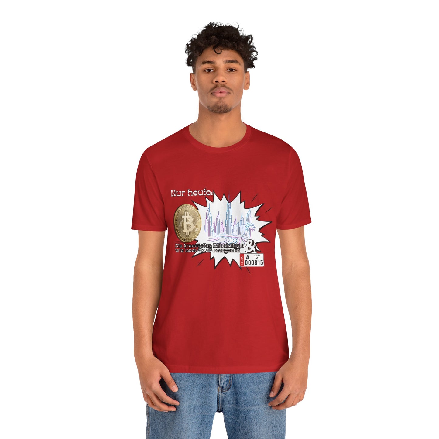 Bitcoins Dubai - Rosarote Welt - lass dich nicht verarschen T - Shirt