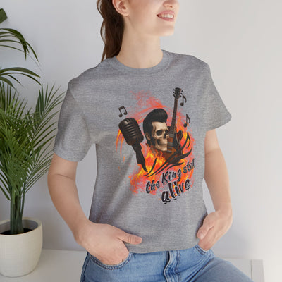 Music Vibes Unisex Jersey Tee - 'The King Still Alive' Graphic T-Shirt