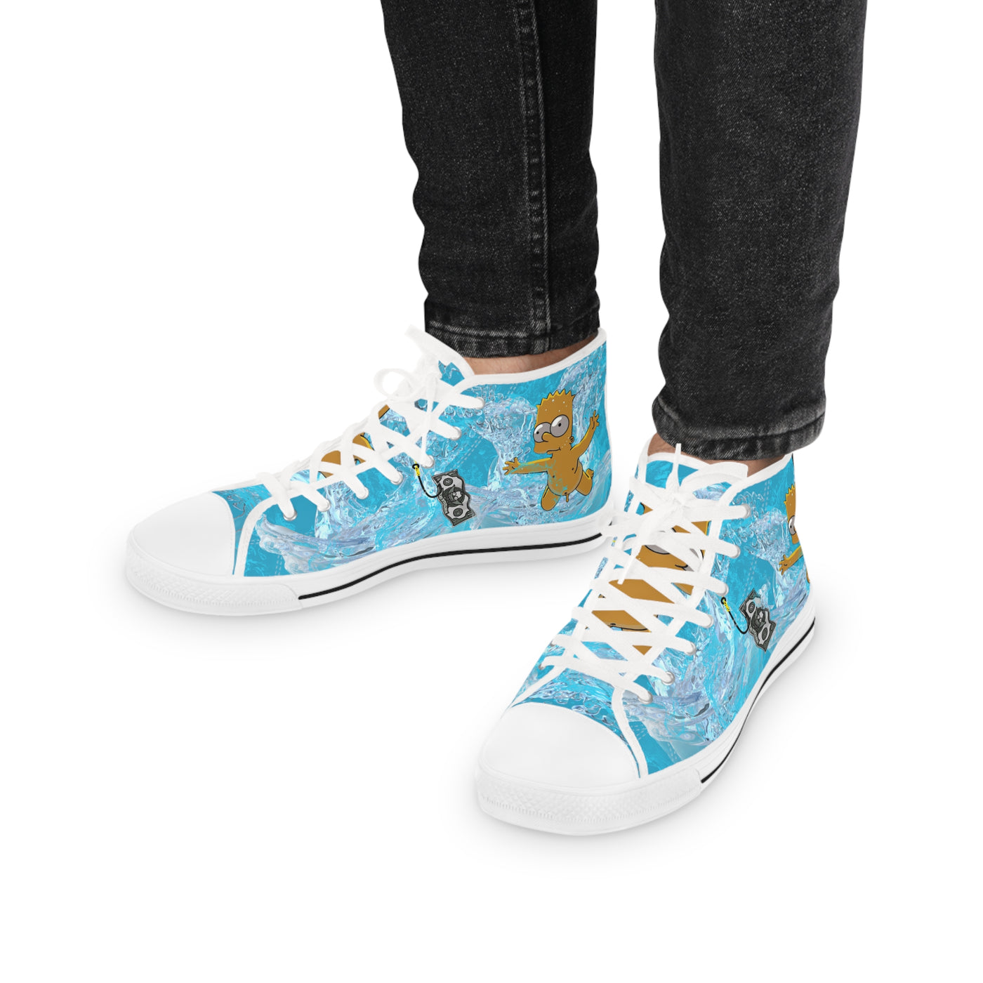 Bart Simpson High Top Sneakers - Come As You Are