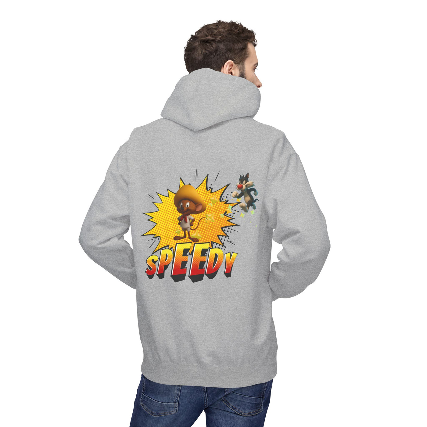 Hoodie with Arriba- Andale - Speedy Design