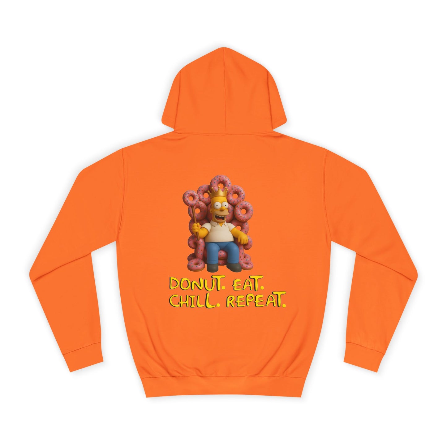 Funny Donut Lover Hoodie, Unisex College Hoodie, The Simpsons