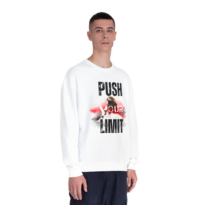 Motivational Crewneck Sweatshirt - "Push Your Limit" 