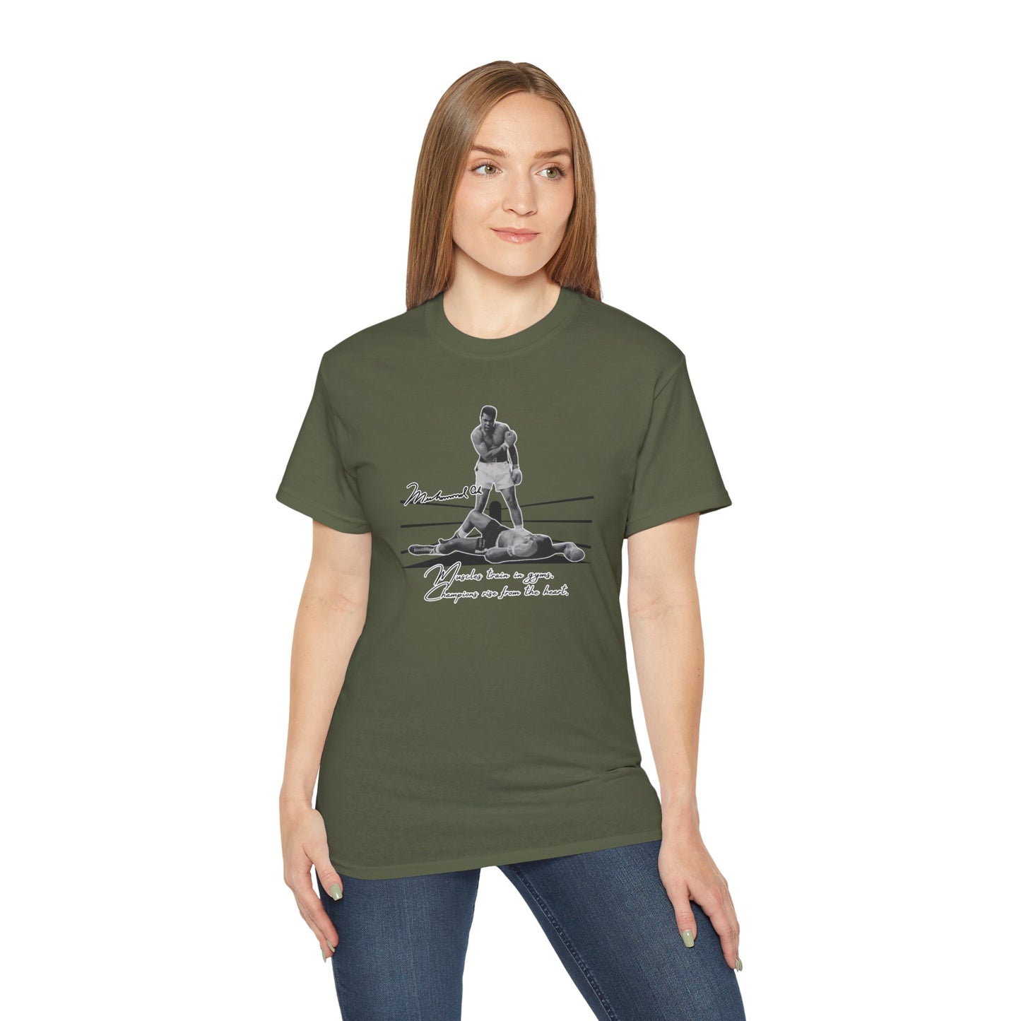 Inspirational Muhammad Ali Quote Tee - Unisex Ultra Cotton Shirt