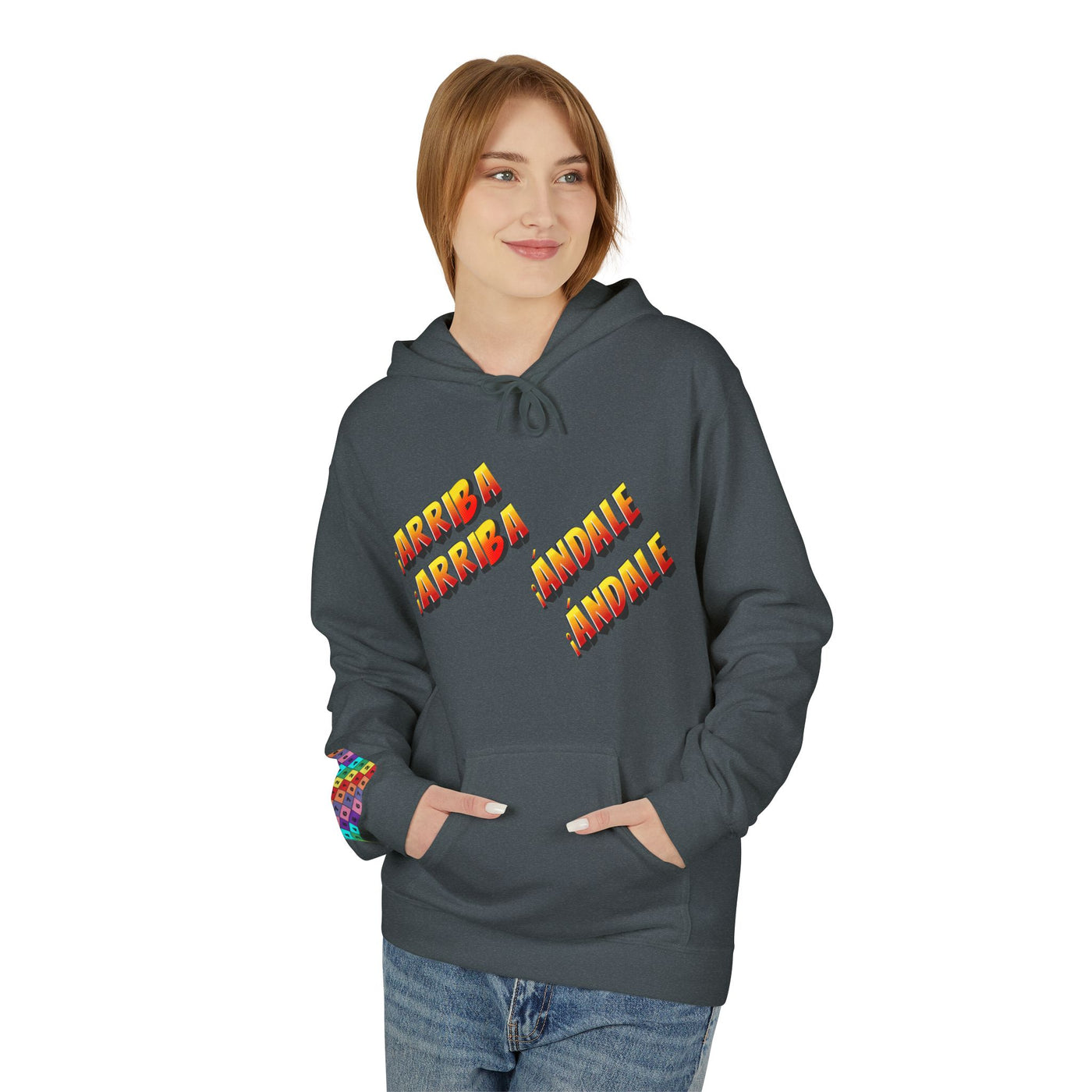 Hoodie with Arriba- Andale - Speedy Design