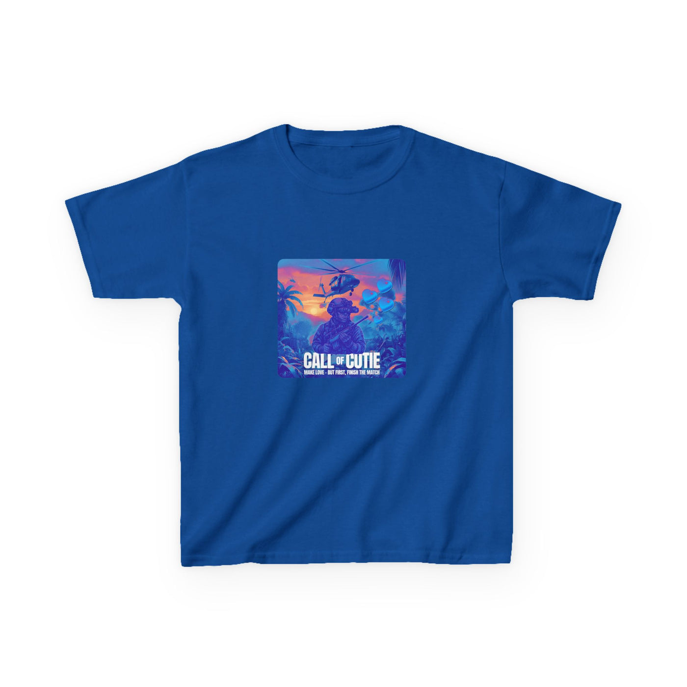 Call of Cutie Unisex Oversized Boxy Tee - Chill Vibes for Game Lovers for Teens