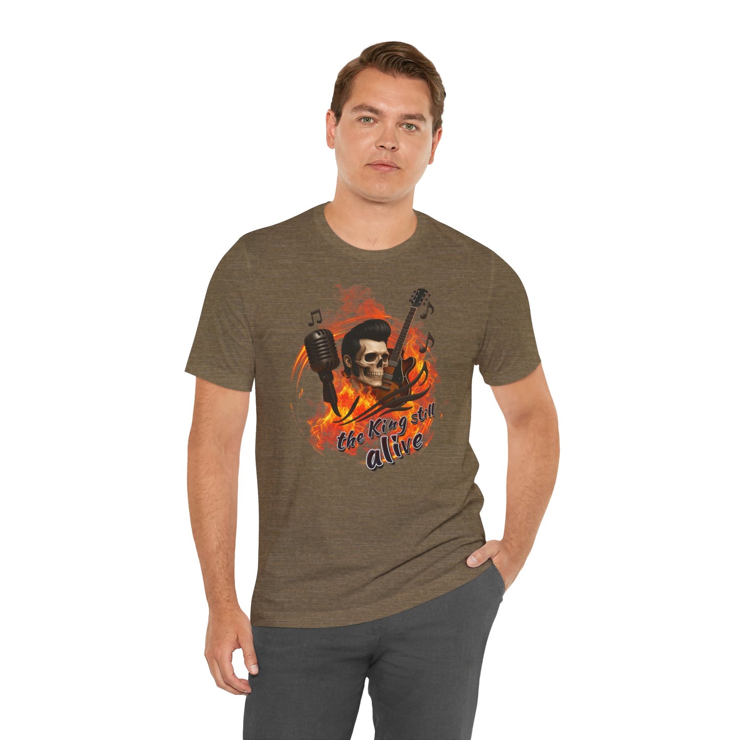 Music Vibes Unisex Jersey Tee - 'The King Still Alive' Graphic T-Shirt