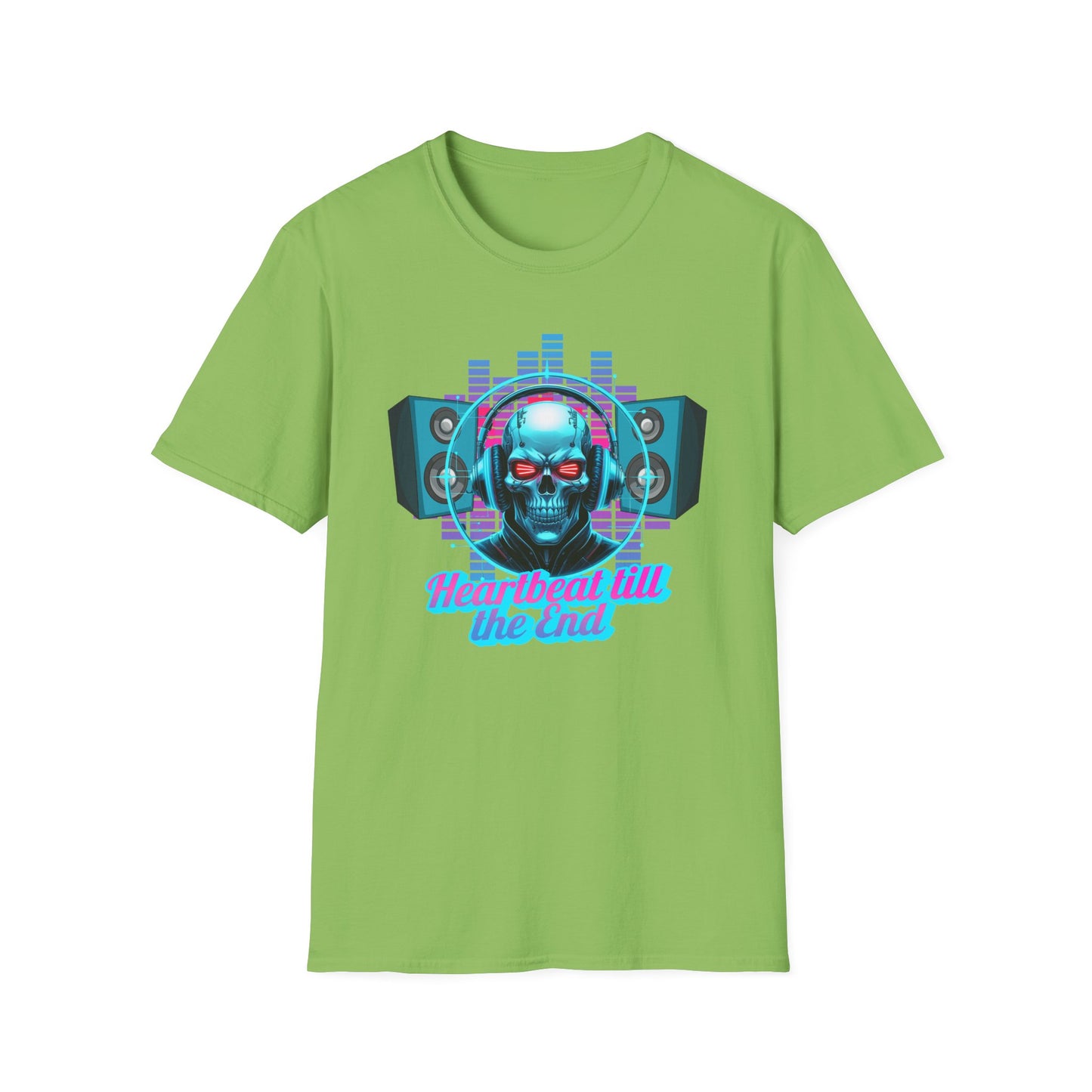 Heartbeat Till The End Unisex Softstyle T-Shirt