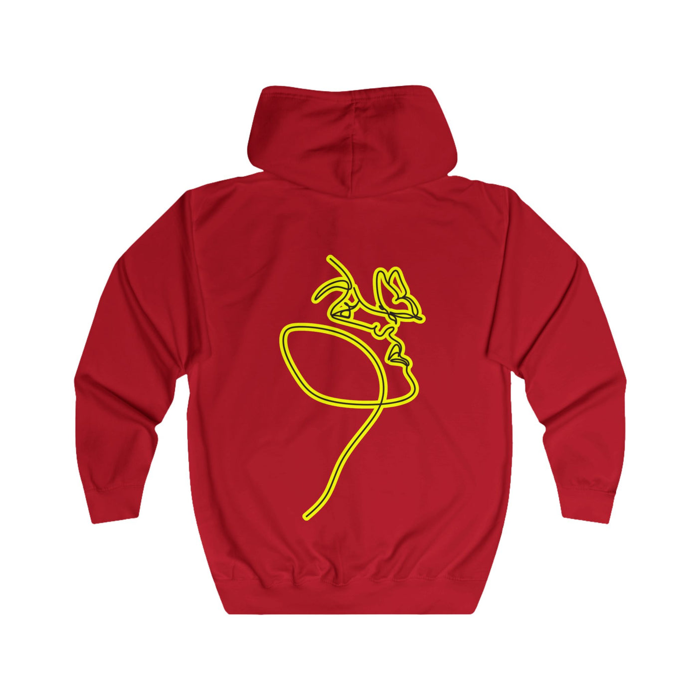 Full Zip Hoodie - Make yourself seen and heard