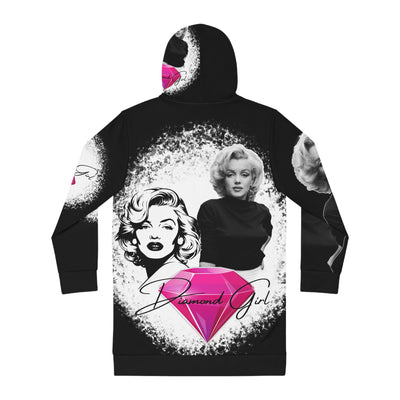 Chic Marilyn Monroe Hoodie Dress - Stylish and Comfortable for Trendy Women
