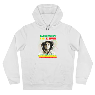 Music Is Life King Hooded Sweatshirt | Perfect for Music Lovers