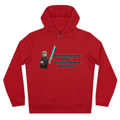 Star Wars Inspired King Hooded Sweatshirt - "I do not rebel - I balance the Force"
