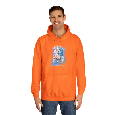 Hoodie, Anime Sweatshirt "Within darkness there is a light"