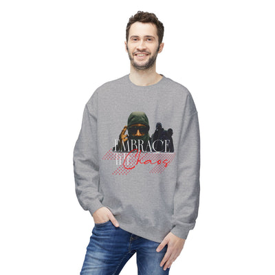 Embrace Chaos Crewneck Sweatshirt - Unisex