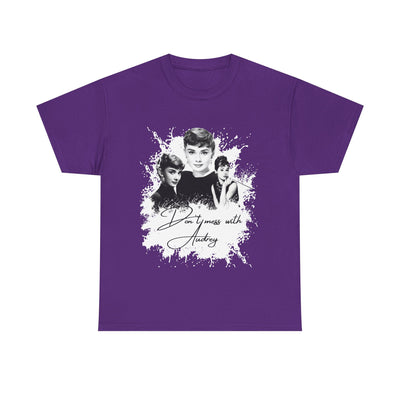Don't mess with Audrey - Audrey Hepburn T Shirt