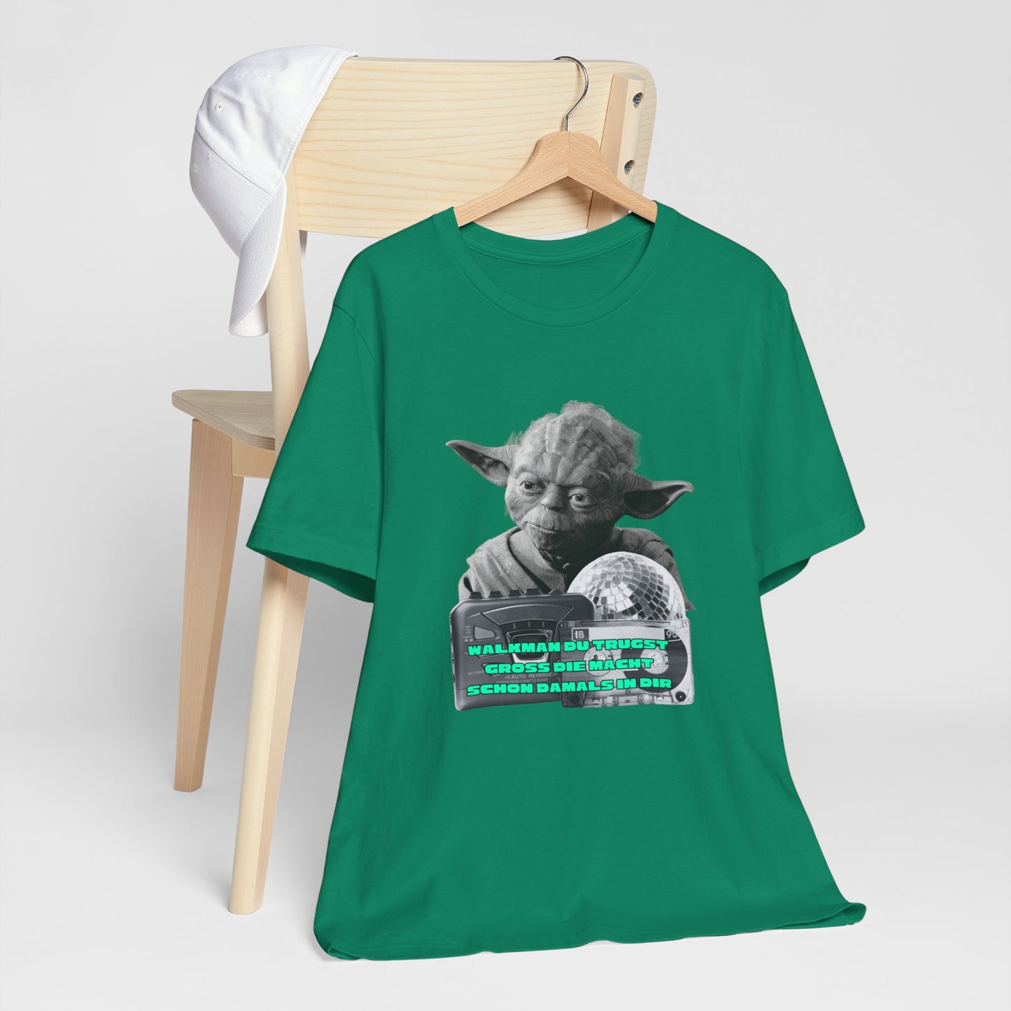 Funny Yoda Quote Unisex Tee - Walkman du kennst - erfahren du bist starwars