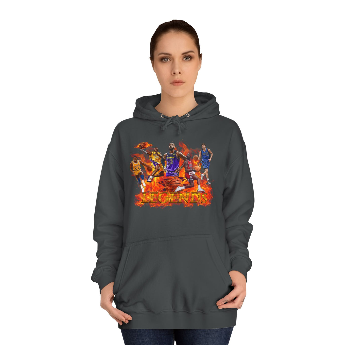 Unisex Sports Hoodie, Legends of Basketball