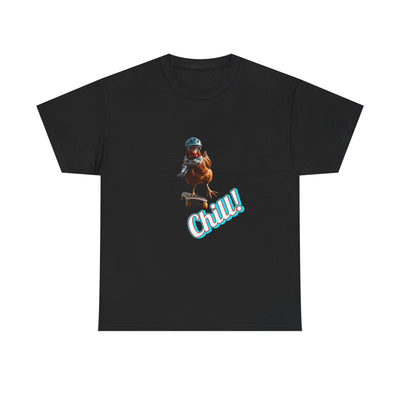 Chill Skateboarding Chicken Shirt